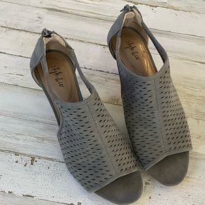 Style&Co. Gray Sandal bootie